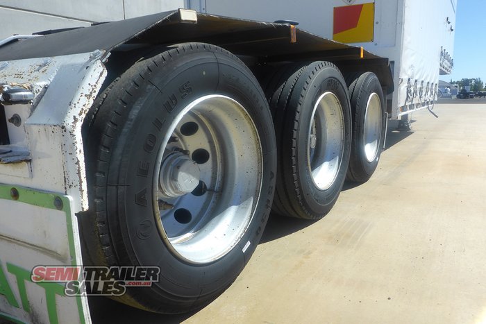 2009 Maxitrans 12 Pallet Double Dropdeck Curtainsider A Trailer with Mezz