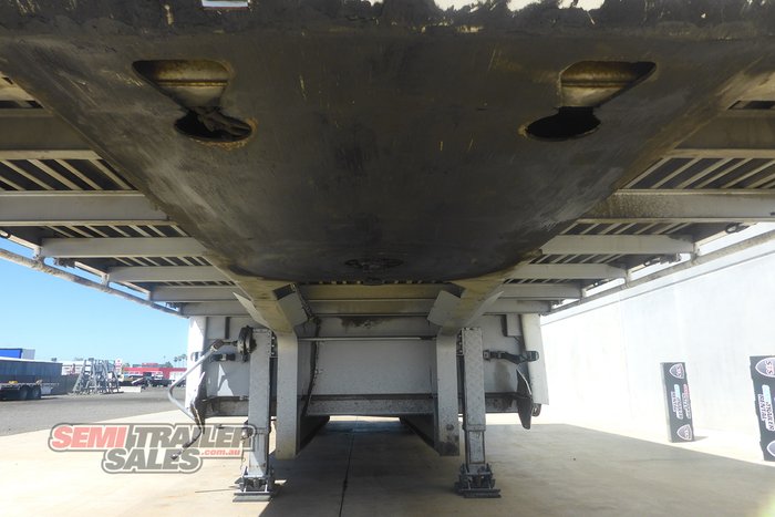 2009 Maxitrans 12 Pallet Double Dropdeck Curtainsider A Trailer with Mezz