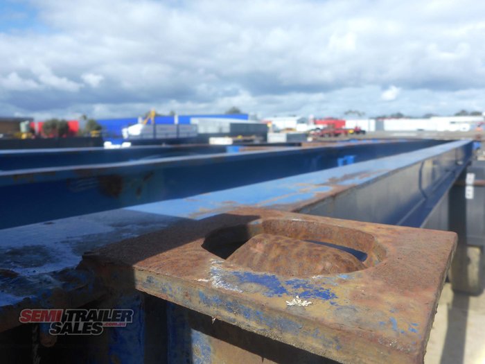 1984 Fruehauf 20FT Tipping Skel