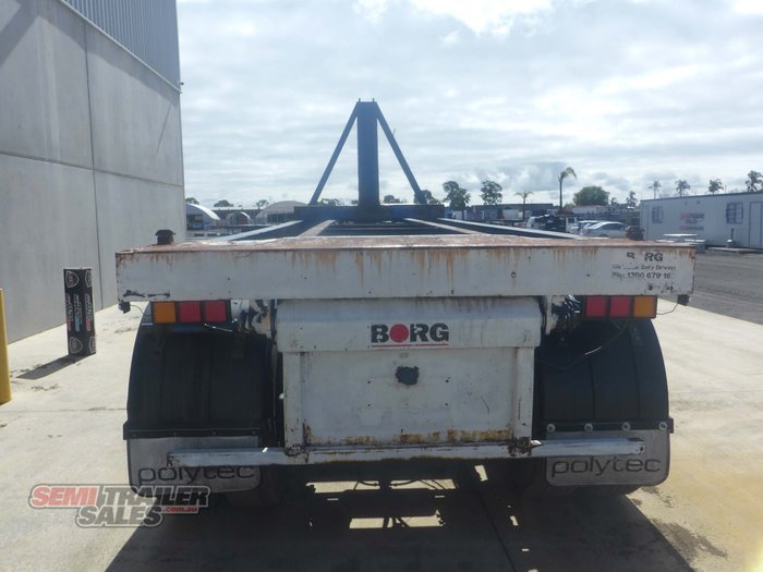1984 Fruehauf 20FT Tipping Skel