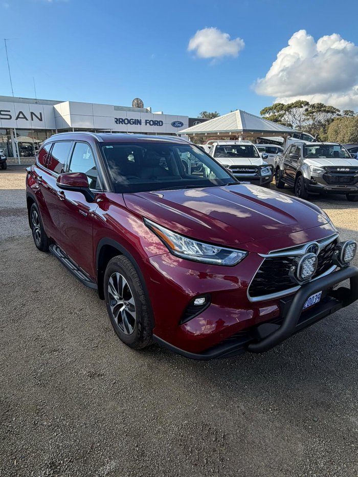 2021 Toyota Kluger GX AXUH78R Red