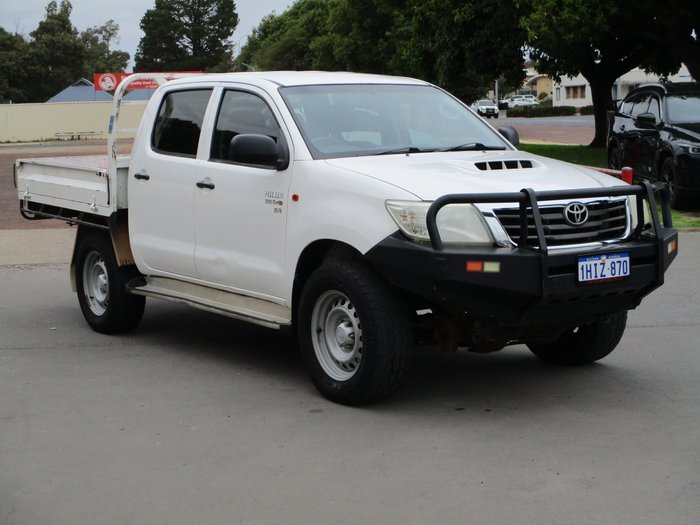 2014 Toyota Hilux SR KUN26R MY14 White
