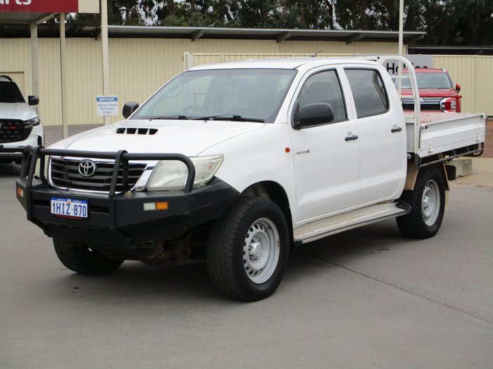 2014 Toyota Hilux SR KUN26R MY14 White