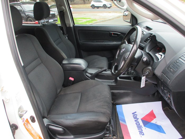 2014 Toyota Hilux SR KUN26R MY14 White