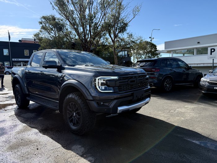 2025 FORD Ranger 4X4 PU RANGER 2026.00 DOUBLE CAB PICKUP RAPTOR 3.0L V6 PETROL 10 SPD AUTO METEOR GREY