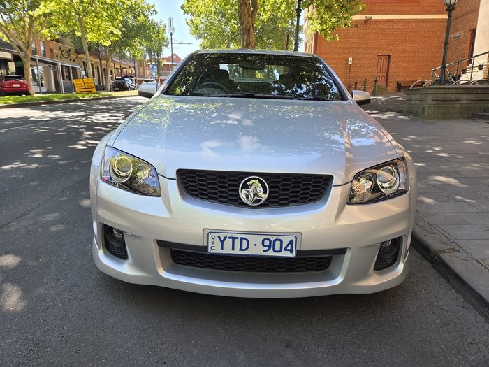 2011 Holden Commodore SS V VE Series II MY12 SILVER
