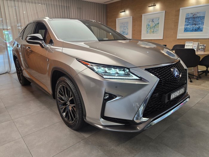 2018 Lexus RX450h F Sport 3.5L Hybrid Auto CVT Wagon