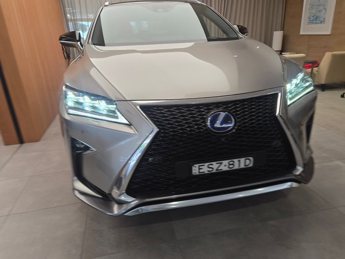 2018 Lexus RX450h F Sport 3.5L Hybrid Auto CVT Wagon