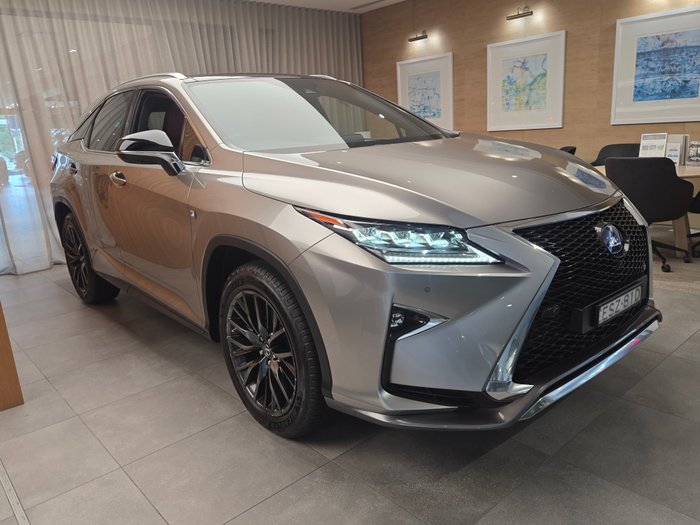 2018 Lexus RX450h F Sport 3.5L Hybrid Auto CVT Wagon