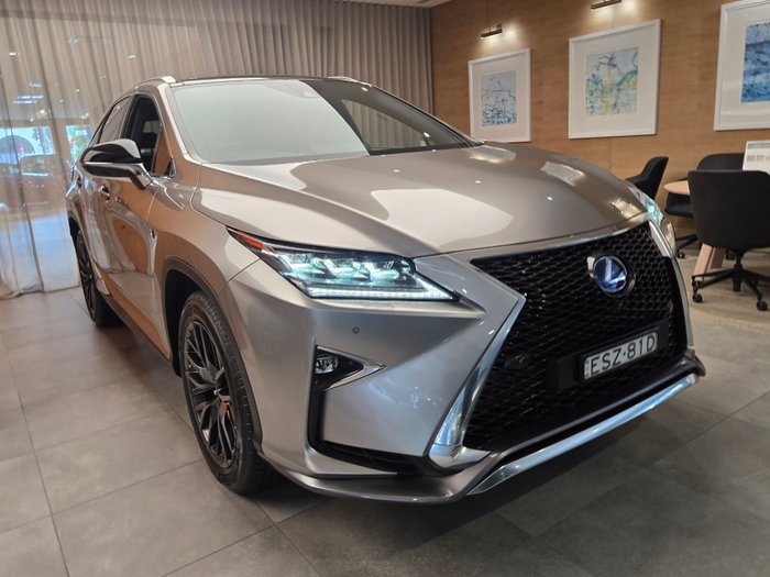 2018 Lexus RX450h F Sport 3.5L Hybrid Auto CVT Wagon