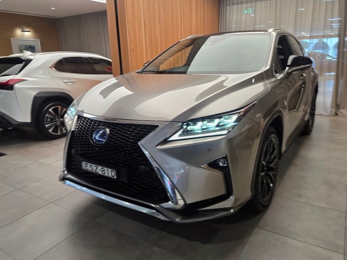 2018 Lexus RX450h F Sport 3.5L Hybrid Auto CVT Wagon