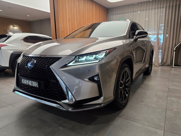 2018 Lexus RX450h F Sport 3.5L Hybrid Auto CVT Wagon