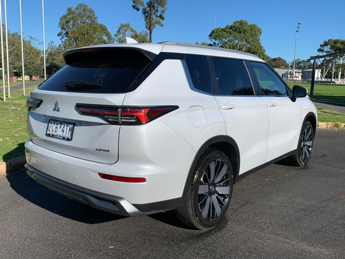 2025 Mitsubishi ZM2P46 ZM Outlander ASPIRE 2.5L CVT 2WD 7ST WHITE DIAMOND