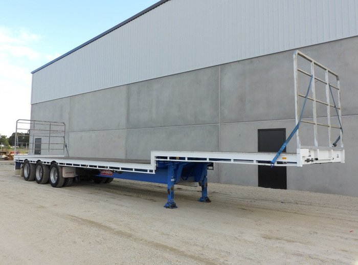 2011 Barker Semi 22 Pallet Dropdeck - RENTAL