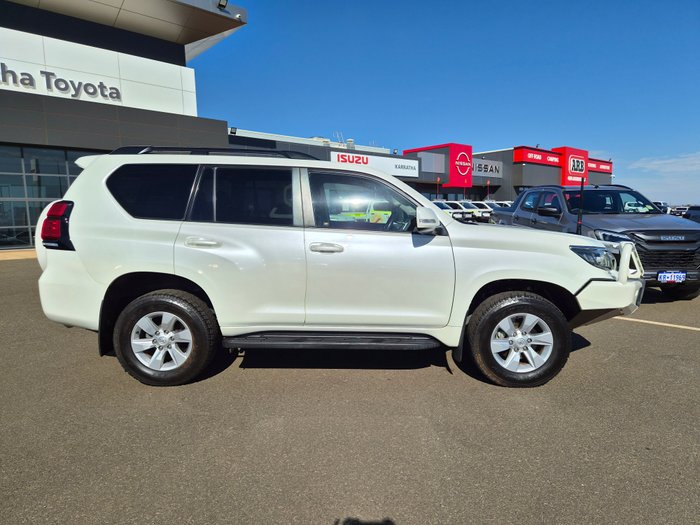 2019 Toyota Prado GXL White