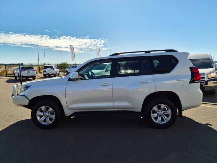 2019 Toyota Prado GXL White