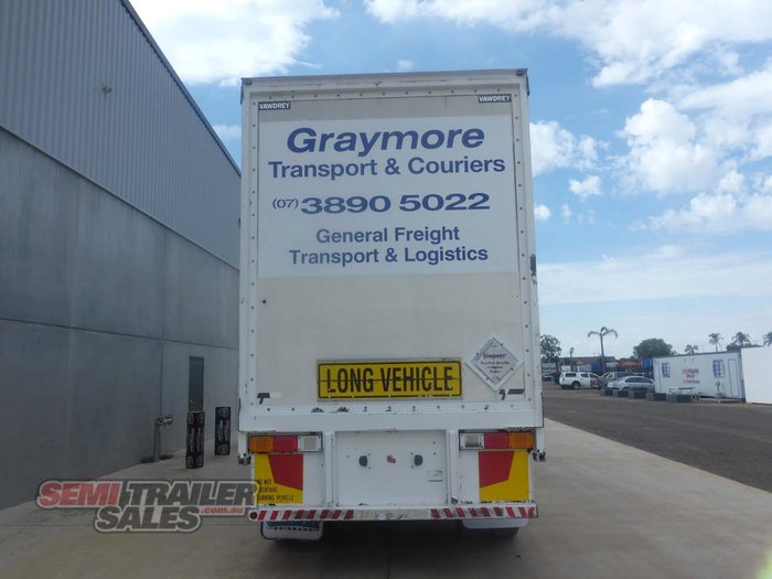 2012 Vawdrey 22 Pallet Curtainsider