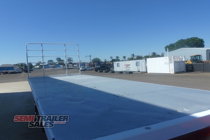 2014 Vawdrey 12 Pallet Flat Top A Trailer