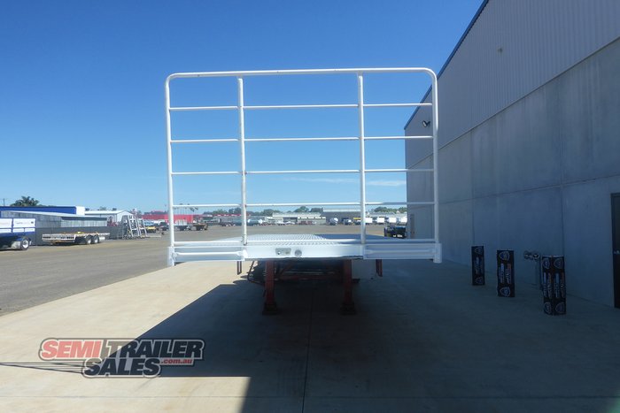 2014 Vawdrey 12 Pallet Flat Top A Trailer