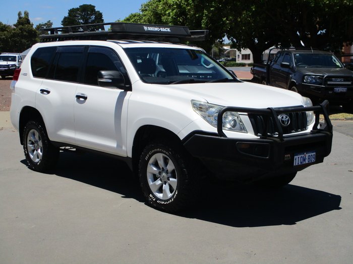 2011 Toyota Landcruiser Prado GX KDJ150R White