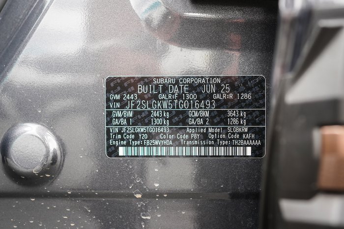 2025 Subaru FORESTER