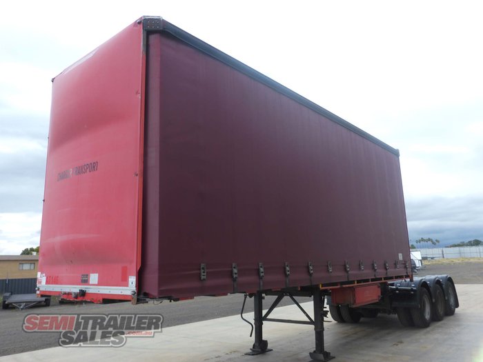 2004 Barker 12 Pallet Curtainsider A Trailer