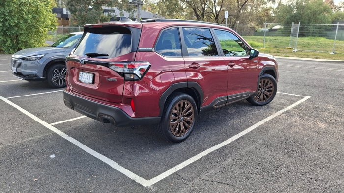 2025 Subaru Forester Hybrid Sport S6 MY26 CRIMSON RED