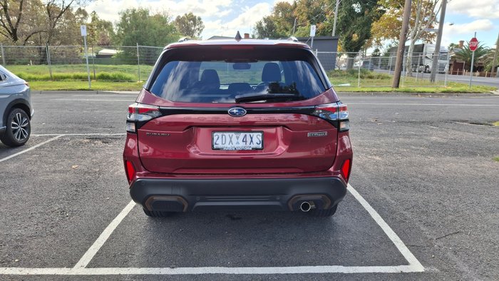 2025 Subaru Forester Hybrid Sport S6 MY26 CRIMSON RED
