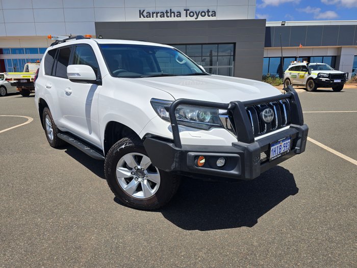 2021 Toyota Prado GXL White