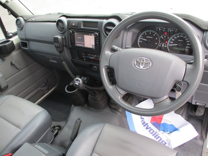 2023 Toyota Landcruiser Workmate VDJ79R White