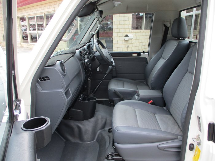 2023 Toyota Landcruiser Workmate VDJ79R White