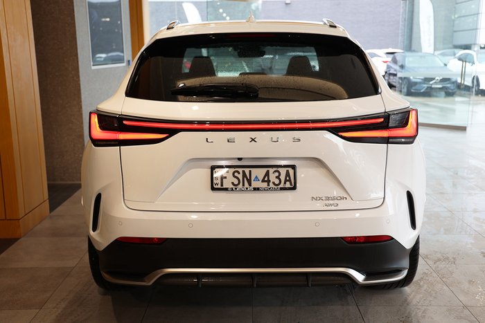 2024 Lexus NX350H NX350h F Sport AWD 2.5L Hybrid Auto CVT Wagon 2M00500 001