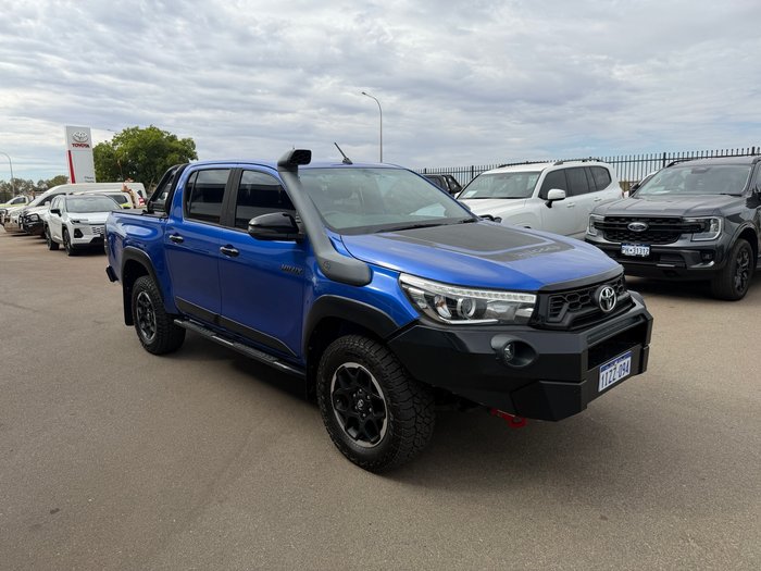 2019 Toyota Hilux Rugged X Nebula Blue