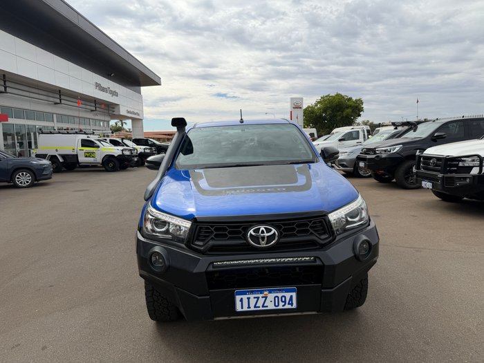 2019 Toyota Hilux Rugged X Nebula Blue