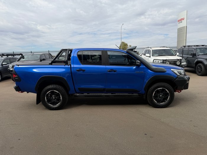 2019 Toyota Hilux Rugged X Nebula Blue
