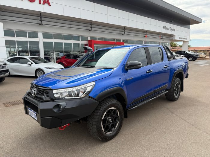 2019 Toyota Hilux Rugged X Nebula Blue