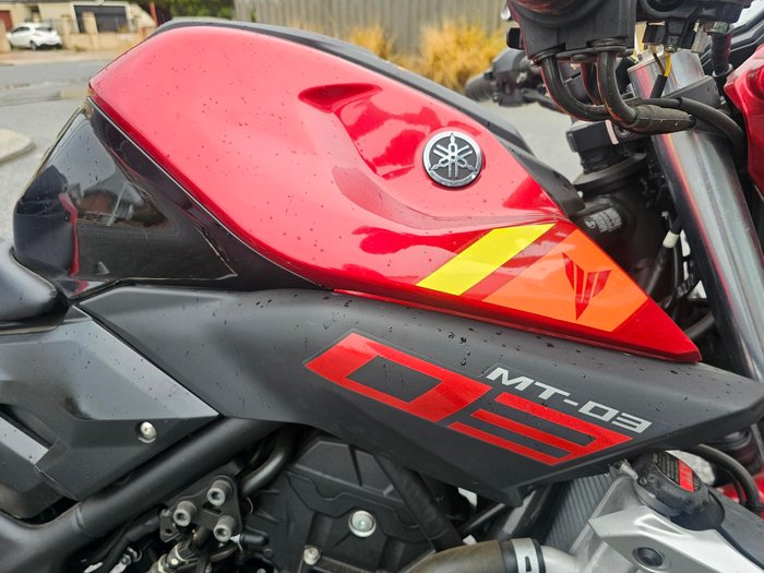 2016 Yamaha MT03 Red