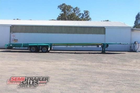 2006 Barker 53FT Bogie Axle Skel
