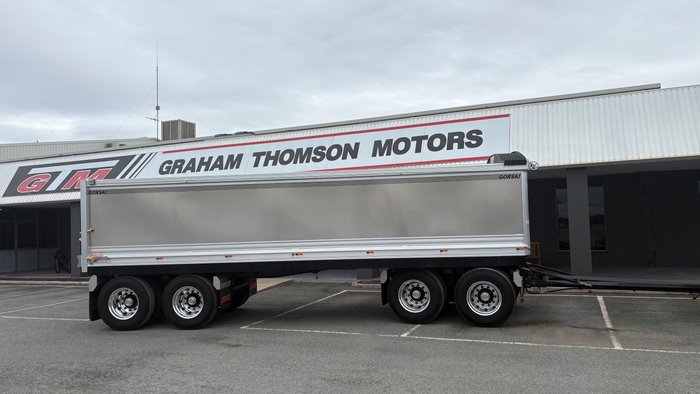 2024 TRAILER GORSKI GORSKI 4 AXLE ALUMINIUM DOG TRAILER G SILVER