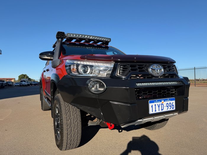 2018 Toyota Hilux Rugged X Orange