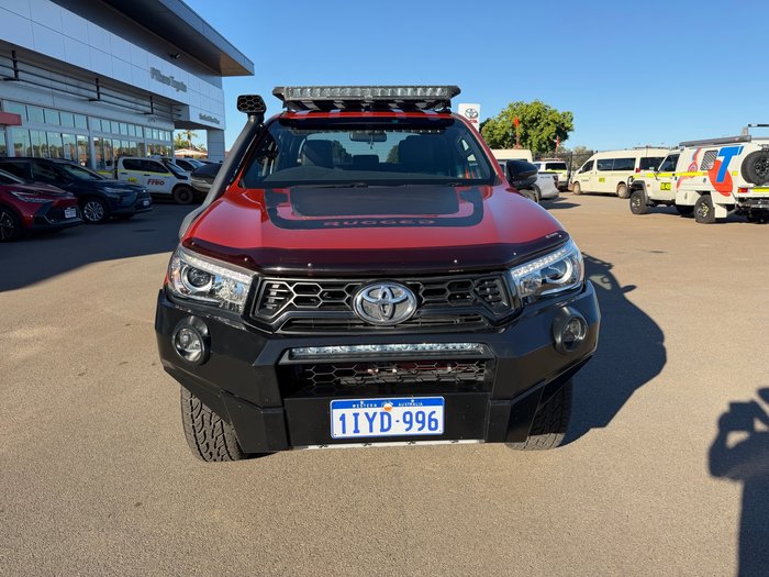2018 Toyota Hilux Rugged X Orange