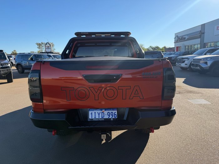 2018 Toyota Hilux Rugged X Orange