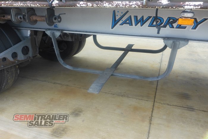 2012 Vawdrey 34 Pallet Curtainsider B Double Set