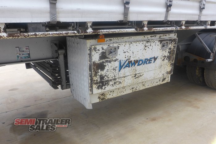 2012 Vawdrey 34 Pallet Curtainsider B Double Set