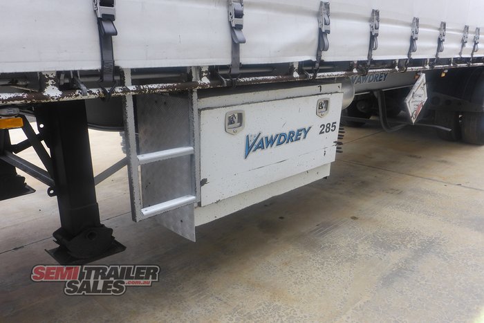 2012 Vawdrey 34 Pallet Curtainsider B Double Set