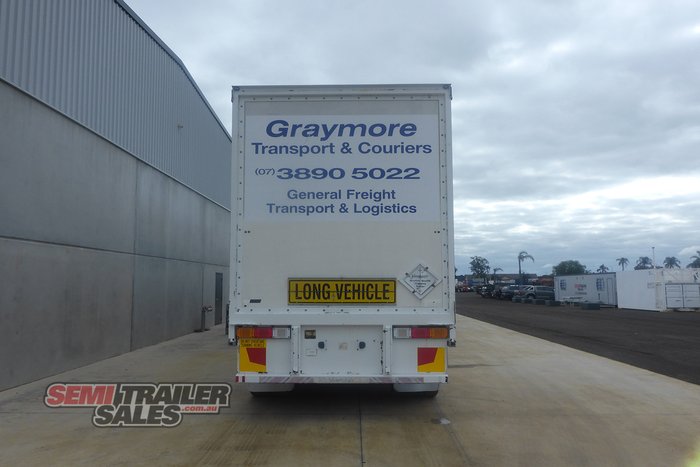 2012 Vawdrey 34 Pallet Curtainsider B Double Set
