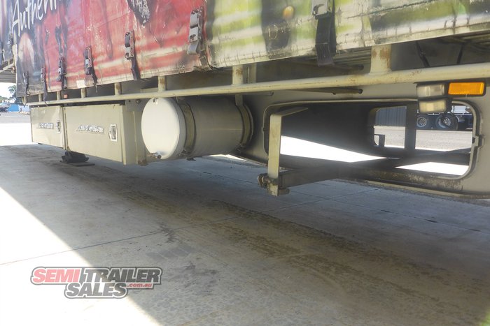 2009 Maxitrans 24 Pallet Dropdeck Curtainsider with Mezz