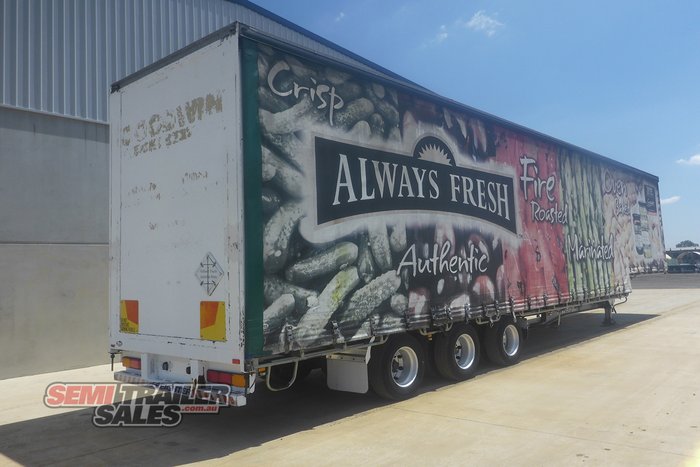 2009 Maxitrans 24 Pallet Dropdeck Curtainsider with Mezz