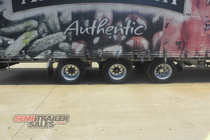 2009 Maxitrans 24 Pallet Dropdeck Curtainsider with Mezz