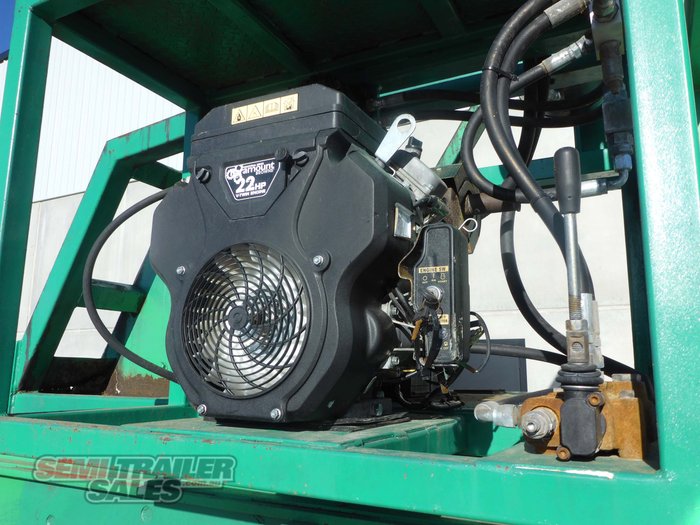 1983 Krueger Skid Off Flat Top Trailer